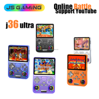Consola de Juegos J36 Ultra 2026, Consola de Juegos Portátil con Wifi, Compatible con Psp, YouTube en Línea, Jd 9