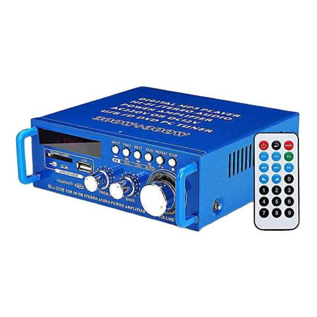 Audio Amplifier Board Car Bass Hifi Mini Stereo Power Amplifier 2 in 1 Home Car Amplifier
