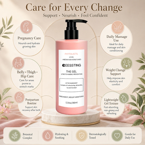 Crème/Gel Hydratant et Lissant Anti-Démangeaisons pour le Corps de Maternité OEM/ODM, Nourrissant la Peau et Prévenant les Vergetures de Grossesse - Product Image 3