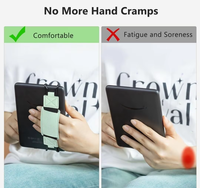 Sangle de tablette portable légère, support de tablette de 6 à 11 pouces, fonctionnement à une main, prise en main sécurisée, support de téléphone portable anti-chute