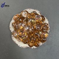 Billes de verre plates colorées en gros, pièces d'échecs et perles décoratives pour aquariums et remplissages de vases.