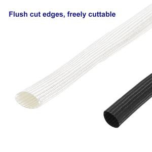 Gaine en fibre de verre de haute qualité résistante aux hautes températures, gaine isolante en fibre de verre, tube en fibre ignifuge et résistant aux flammes - Product Image 1