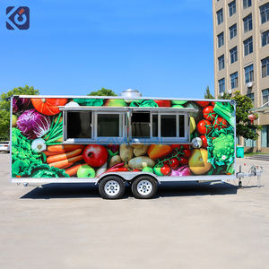 Concessietruck, cateringtrailer, volledig uitgeruste mobiele koffie-, ijs-, hamburger-, pizza-foodtruck met complete keuken - Product Image 3