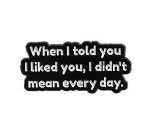 Nouveau texte Phrase série broches polyvalent Style frais fleur et tournesol motif accessoires, badges exquis - Product Image 2