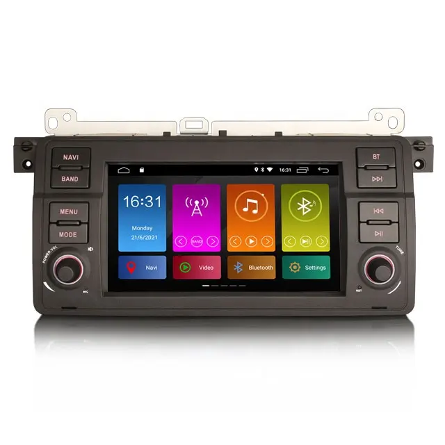 Erisin ES3146B 7 "DSP Carplay DAB + TPMS OBD Android автомобильное радио для BMW E46 M3 Rover 75