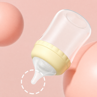 Biberon d'alimentation pour animaux de compagnie de qualité alimentaire avec tétine en silicone fine, tasse d'allaitement pour animaux nouveau-nés, OEM