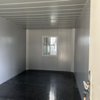 Module de conteneur préfabriqué mobile de luxe moderne de 20 pieds, maison modulaire, bureau, bâtiment, atelier, chambre