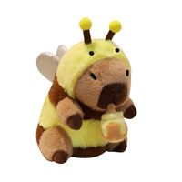 Muñeco carpincho de peluche supersuave con transformación de línea de tracción, juguete para aliviar el estrés para adolescentes y adultos, juguetes de animales de peluche
