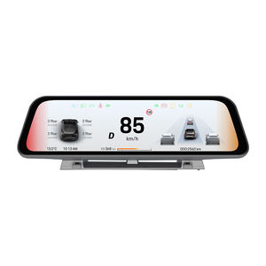 Tableau de bord numérique 9,6 pouces compatible <span class=keywords><strong>CarPlay</strong></span> Android Auto Commande vocale LHD/RHD pour <span class=keywords><strong>Tesla</strong></span> Model 3 <span class=keywords><strong>Y</strong></span> 2016-2026 - Product Image 2