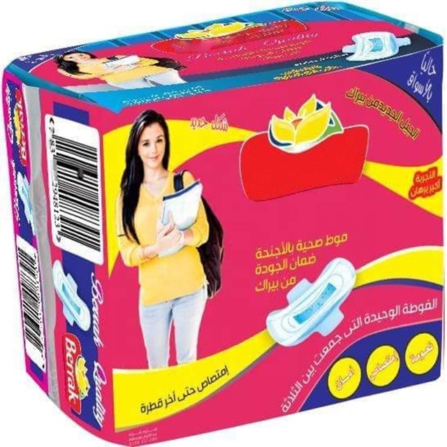 Hot Selling Customized Color Brand Name Sanitary Pad for Palestine Market