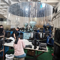 Bottes de pluie avec embout en acier, semelle intermédiaire en acier et doublure en PVC pour travaux industriels, chimiques, de construction, pétroliers, agricoles, de stockage frigorifique et de transformation alimentaire