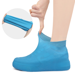 Capa de chuva impermeável para sapatos, capa de silicone para botas, borracha macia antiderrapante, látex à prova d'água - Product Image 3