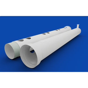 Tuyaux en PRV, tuyaux composites en PRV, tuyaux en fibre de verre haute résistance résistants à la corrosion pour l'industrie chimique, la marine et les infrastructures - Product Image 1