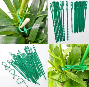 Ataduras de Plástico Flexibles Ajustables de 40 cm para Plantas, Cuerda de Soporte para Plantas Trepadoras, Jardinería - Product Image 5