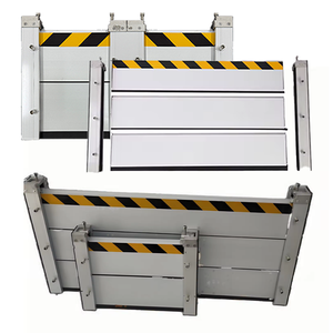 Sistema de puerta de inundación de aluminio, barrera de agua de instalación rápida para garaje, sótano, protección contra tormentas, barrera contra inundaciones para protección del hogar - Product Image 3