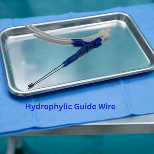 Guía Hidrófila para Implantes - Material Polimérico Médico, Múltiples Tamaños (.018" a .038"), 150cm de Longitud, Color Azul, Certificación CE - Product Image 3