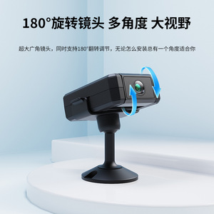 กล้องรักษาความปลอดภัยไร้สาย Wifi เลนส์ 3.6 มม. มองเห็นในเวลากลางคืนได้ไกล 5 ม. ตรวจจับความเคลื่อนไหว บันทึกข้อมูลบนคลาวด์ สำหรับการเฝ้าระวังภายในบ้าน - Product Image 3