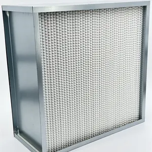 Hộp lọc H13 H14 U15 Bộ lọc <span class=keywords><strong>HEPA</strong></span> với tấm gỗ nhỏ cho hội thảo thanh lọc không bụi - Product Image 1