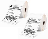 Rouleau de papier autocollant thermique imperméable personnalisé pour imprimante mini de supermarché, idéal pour les entreprises