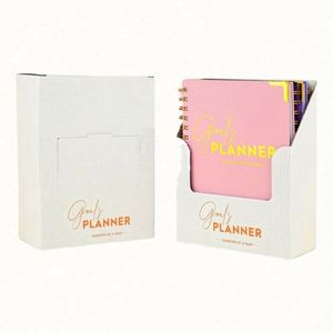 2025 Custom Printed Logo <b>A5</b> Spiral Bound Hardcover Daily Planner <b>Notebook</b> Gift Box for Certified Durable Paper Cover 369 Pages - Product Image 5