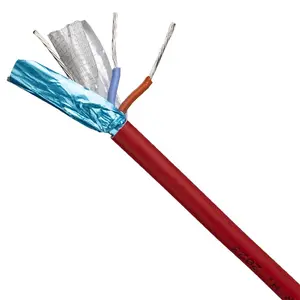 OEM Factory 2 4 6 Cores 1.0mm2 Fire Alarm Cable PVC Fire Retardant Power Cable Outdoor