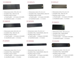 Étiquettes <span class=keywords><strong>RFID</strong></span> UHF passives longue portée actives 860-960 MHz, étanches et résistantes à la chaleur pour la gestion des stocks, distance de lecture de 1 à 10 m - Product Image 4