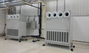 เครื่องปรับอากาศแบบตั้งพื้น VRF ประหยัดพลังงาน DX สำหรับคลังสินค้า พร้อมมอเตอร์คอมเพรสเซอร์อัตโนมัติ ใช้สารทำความเย็น R410A - Product Image 4