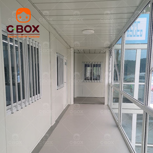 Cbox Edificio de Oficinas Móvil Personalizado, Ensamblaje Rápido, Casa Modular Portátil, Apartamento Tipo Casa de Campo, Casa Contenedor Prefabricada - Product Image 4