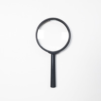 Cheap Children Magnifier Toys 60mm 5X Magnifying Glass Hand Held Magnifier for Promotion