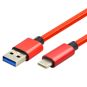 USB 3,0 Gen 1 Estándar A a USB Tipo C Cable Logotipo personalizado y longitud Cable DE DATOS trenzado de malla de algodón de aluminio multifuncional - Product Image 4