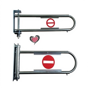 Barrera de Seguridad Unidireccional de Acero Inoxidable para Supermercados, Modelo ZY-CS010 CN/GUA IP65, para Puertas/Entradas y Cajas Registradoras - Product Image 1
