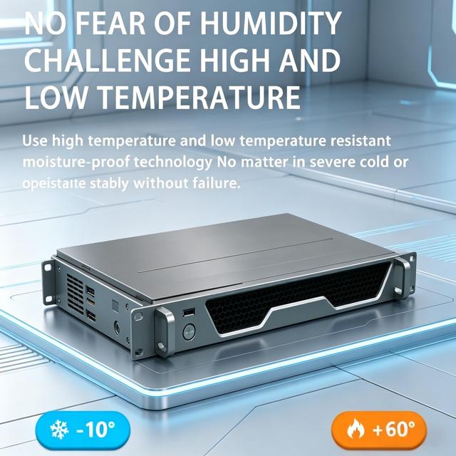 Yunifai EC-EC-0005 Gen2 LLM Inference AI Edge Computing Server RS485/LAN Communication Gateway Editable Algorithms IoT Vision