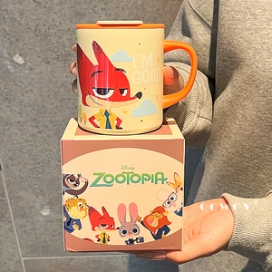 Tasse isolée en acier inoxydable <span class=keywords><strong>Disney</strong></span> de vente chaude avec poignée tasse à café et à lait de dessin animé avec boîte-cadeau pour la maison et le bureau - Product Image 1