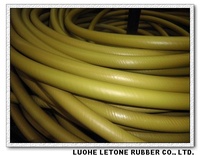 Tuyau d'air industriel de 3/4 pouce coloré, tuyau d'eau en caoutchouc pour air comprimé, usine, construction rouge bleu jaune vert noir