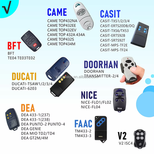 Télécommande universelle ZP58 RF 433 MHz, clonage face à face, duplicateur <span class=keywords><strong>2</strong></span> canaux, émetteur pour porte, portail, garage, type 1 - Product Image 4