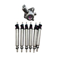 Inyector de Combustible de Gasolina Original Usado (Aluminio) para Mercedes-Benz GLE GLC GL ML GLK 274 276 278 OE 2780700687