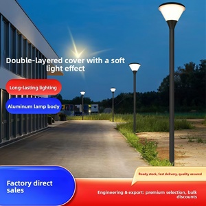 Luces Solares LED de Jardín de 30W, Resistentes al Agua IP65, de Aluminio, Regulables, de Alta Luminosidad Ra85, Ángulo de Haz de 180°, para Paisajismo, Venta al Por Mayor - Product Image 3