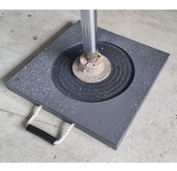 Plaques de support de grue en UHMWPE sur mesure, haute capacité de charge, pour la construction