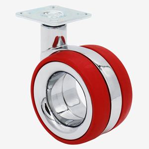 SS 75mm dekorative Möbel Lenkräder Hubless <span class=keywords><strong>Design</strong></span> Zink legierung Material - Product Image 3