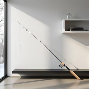 Premium Fast Action inverno canna da pesca 200g ghiaccio Hard Rod mulinello Spinning Casting penna Pole esche per la pesca sul lago - Product Image 4