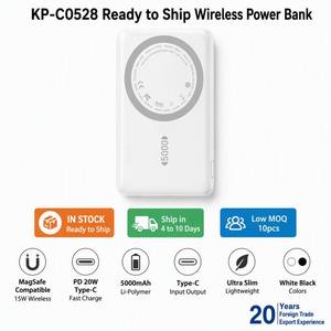 Batería Externa Magnética Inalámbrica de 5000mAh, Compatible con PD 20W 15W Qi, Tipo-C Ultra Delgada, en Stock, Lista para Envío al por Mayor - Product Image 4