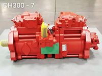 Pompes hydrauliques principales compatibles robustes et durables pour excavatrice Doosan 300 DH300 DX300 DX340 Pièces hydrauliques Pompe à engrenages pour excavatrice