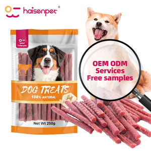 Échantillons gratuits Collations séchées à l'air pour animaux Nettoyage molaire Bâton de boeuf Friandises pour chiens - Product Image 1