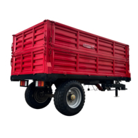 Remorque de grande capacité de 5 tonnes, auto-déchargement, personnalisation de la couleur
