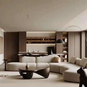 Modern Luxury Home <strong>Interior</strong> Design Service 3D Rendering Villa <strong>Hall</strong> 5 Year Warranty Eco-Friendly Graphic Design Customized Color - Product Image 3