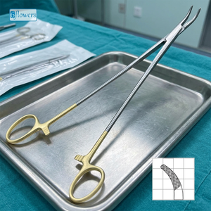 Porte-aiguille chirurgical Finochietto en acier inoxydable, instrument de chirurgie générale manuel, classe I, certifié CE - Product Image 3