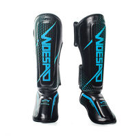 Vente en gros MMA KickBoxing Protection complète Muay Thai Sanda Jambières jambières protège-tibias