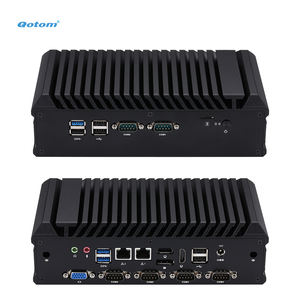 Mini PC industriel Qotom Q31251X CPU I5-1235U <span class=keywords><strong>4</strong></span> écrans 2 HD/VGA/DP, 6x RS232 (<span class=keywords><strong>2x</strong></span> RS485), double LAN Intel 2.5G, M.2 NVMe - Product Image 1