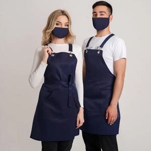 <span class=keywords><strong>2025</strong></span> Hot Bán biểu tượng tùy chỉnh nguồn nhà sản xuất nhà bếp tóc Cắt vải thời trang chống bẩn làm sạch tạp dề - Product Image 1