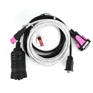 Herramienta de diagnóstico para excavadoras, camiones, bulldozers y grúas Liebherr de servicio pesado, versión 2.14.2, llave sculi, dongle DB9, kit de cable Deutsch de 9 pines. - Product Image 1
